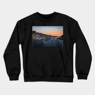 Sunset on Bordeaux Crewneck Sweatshirt